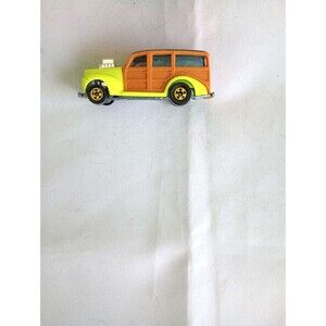 1979 Hot Wheels '40S Ford Woodie Yellow California Cal Custom 1/64 Malaysia